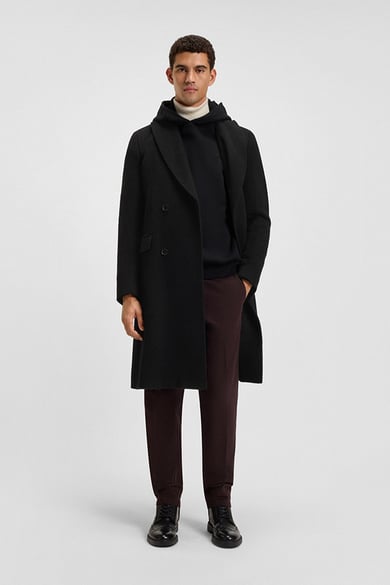 ΠΑΛΤΟ BOSS - 001 ΜΑΥΡΟ